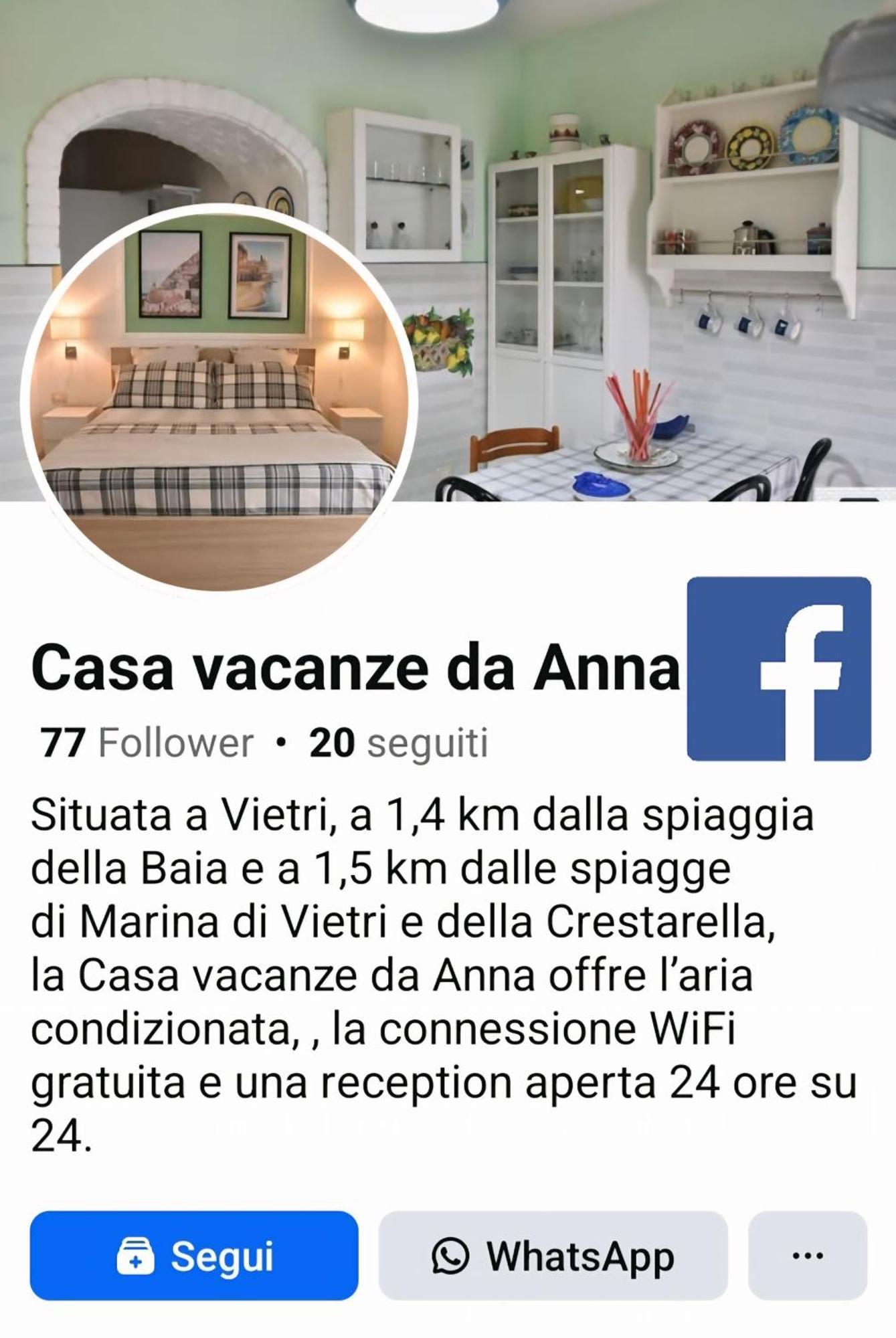 Casa vacanze da Anna Vietri Exterior foto