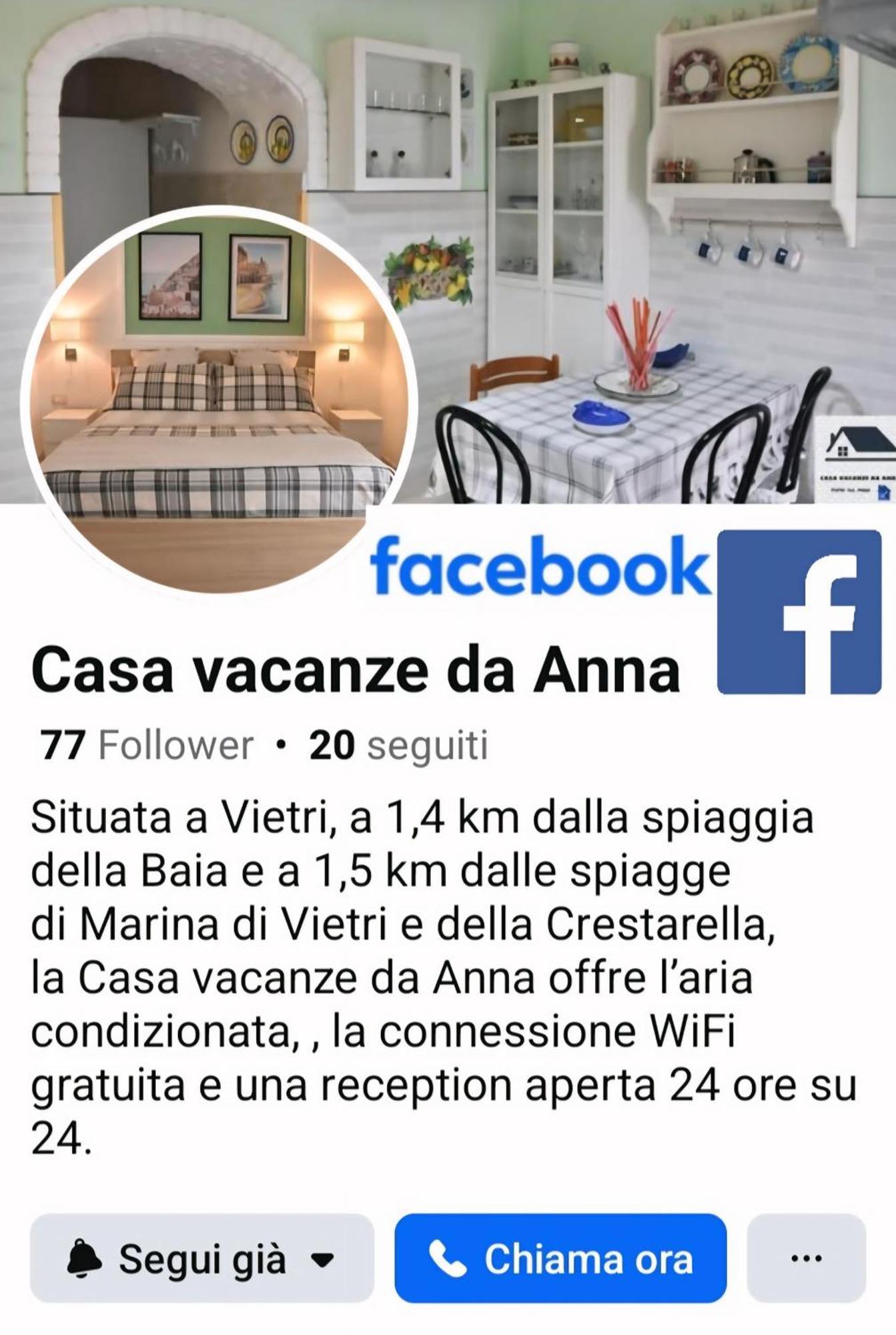 Casa vacanze da Anna Vietri Exterior foto